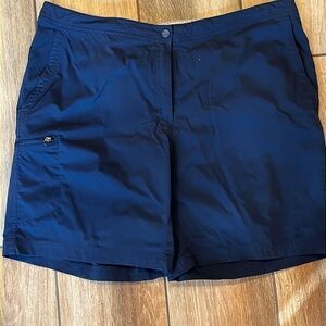 L.L. Bean Women's Deep Blue Cargo Shorts